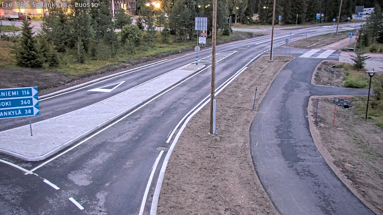 Kelikamerat Kuva Tie 962 Sodankylä, Luosto, Sodankylä, Lappi