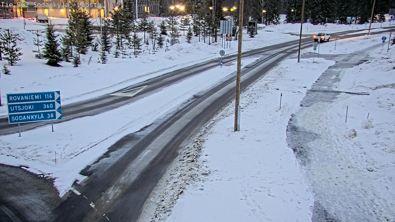 Kelikamerat Kuva Tie 962 Sodankylä, Luosto, Sodankylä, Lappi