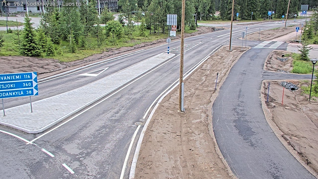 Kelikamerat Kuva Tie 962 Sodankylä, Luosto, Sodankylä, Lappi