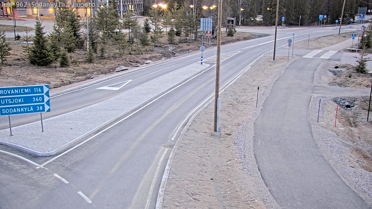 Kelikamerat Kuva Tie 962 Sodankylä, Luosto, Sodankylä, Lappi