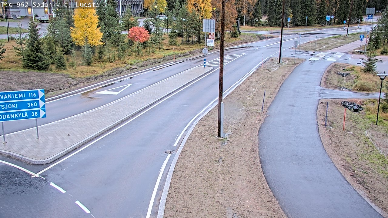 Kelikamerat Kuva Tie 962 Sodankylä, Luosto, Sodankylä, Lappi
