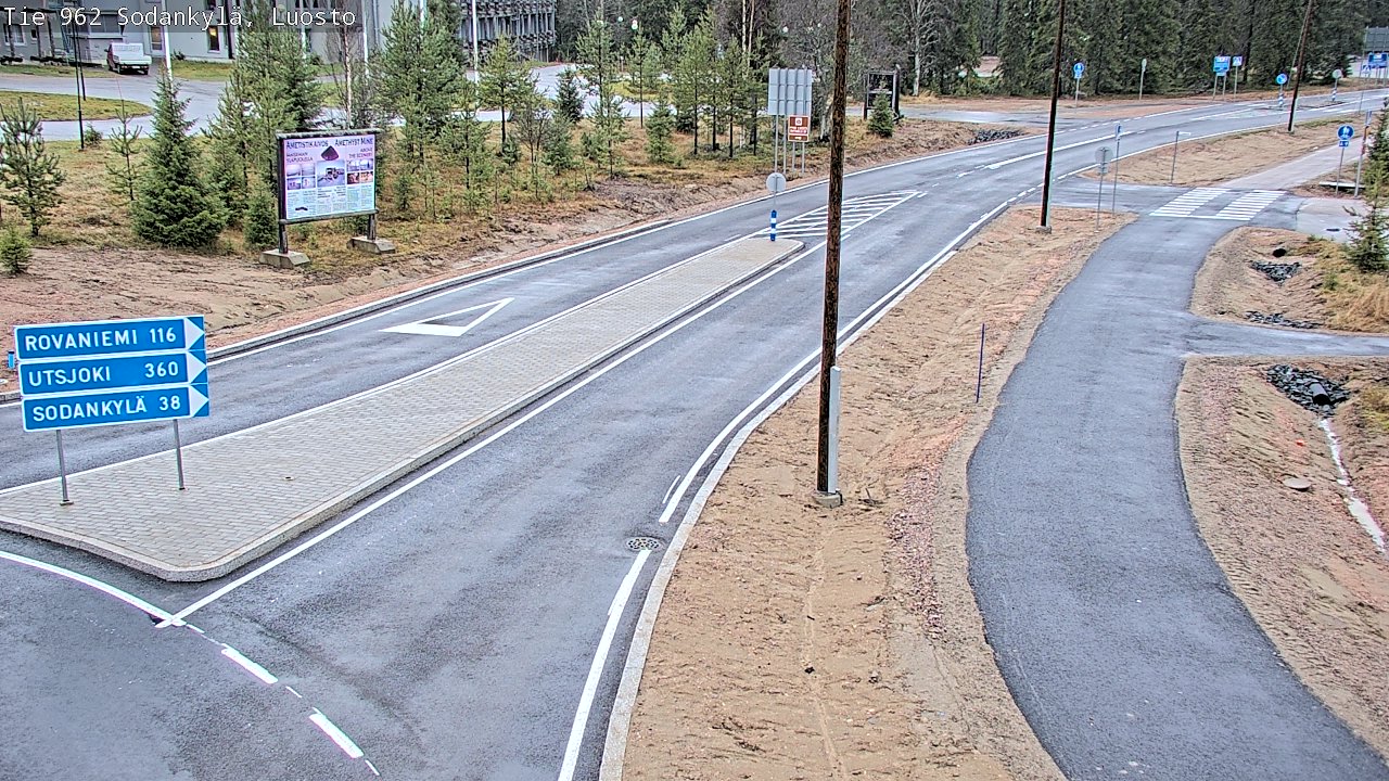 Kelikamerat Kuva Tie 962 Sodankylä, Luosto, Sodankylä, Lappi