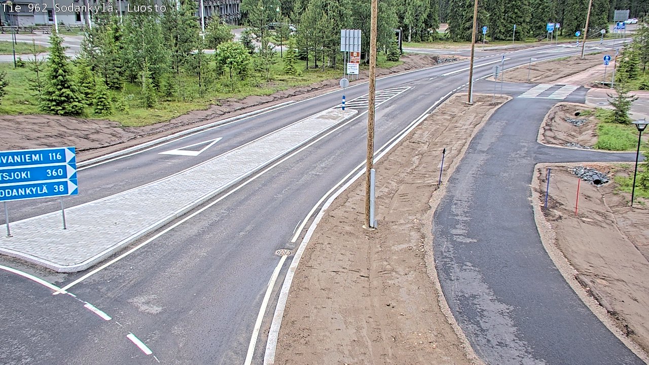 Kelikamerat Kuva Tie 962 Sodankylä, Luosto, Sodankylä, Lappi
