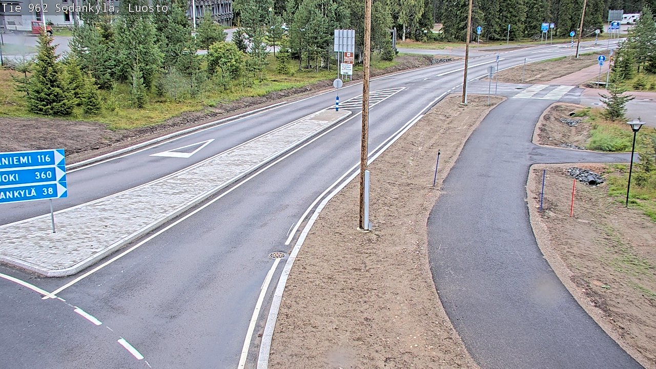 Kelikamerat Kuva Tie 962 Sodankylä, Luosto, Sodankylä, Lappi