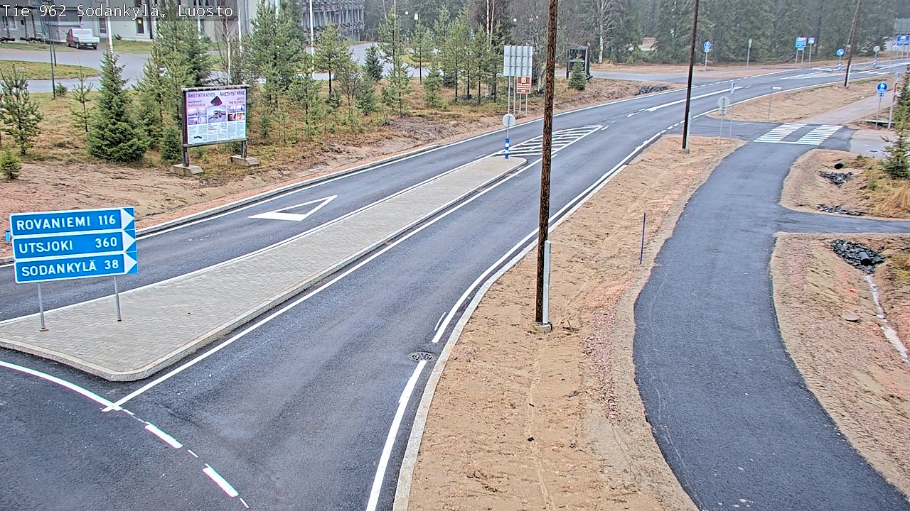 Kelikamerat Kuva Tie 962 Sodankylä, Luosto, Sodankylä, Lappi