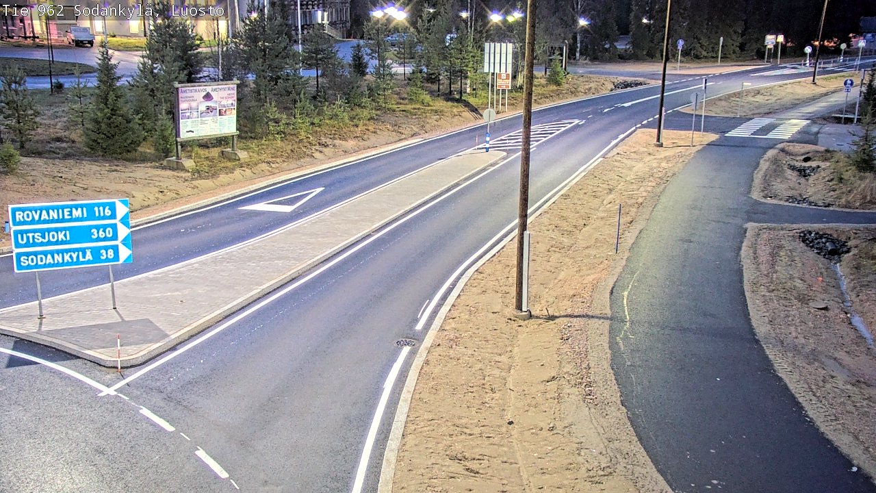 Kelikamerat Kuva Tie 962 Sodankylä, Luosto, Sodankylä, Lappi