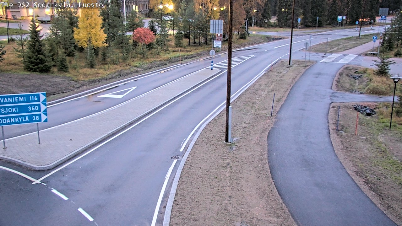 Kelikamerat Kuva Tie 962 Sodankylä, Luosto, Sodankylä, Lappi