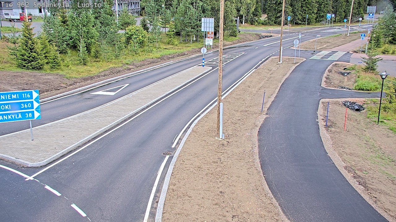 Kelikamerat Kuva Tie 962 Sodankylä, Luosto, Sodankylä, Lappi