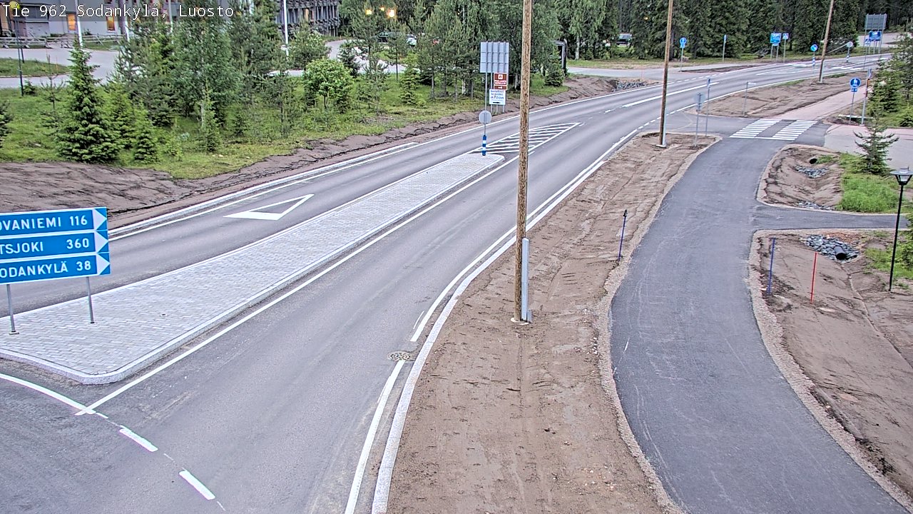 Kelikamerat Kuva Tie 962 Sodankylä, Luosto, Sodankylä, Lappi