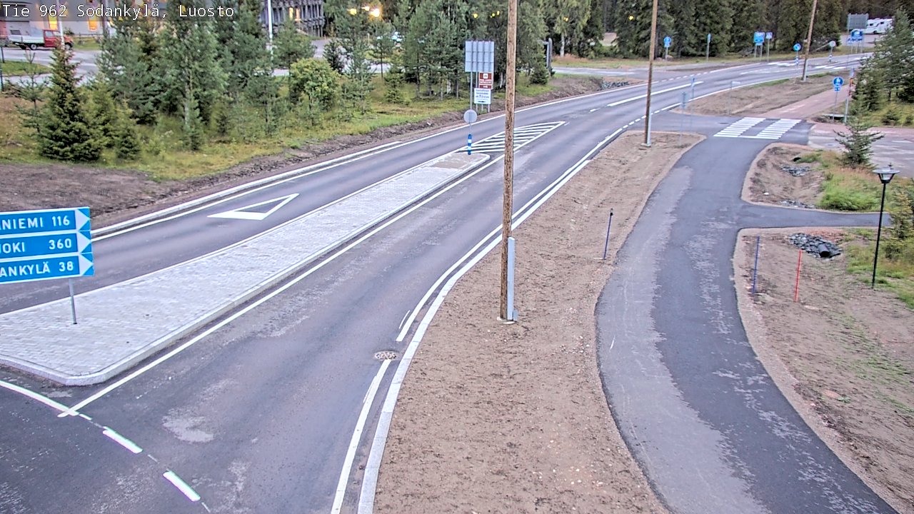 Kelikamerat Kuva Tie 962 Sodankylä, Luosto, Sodankylä, Lappi