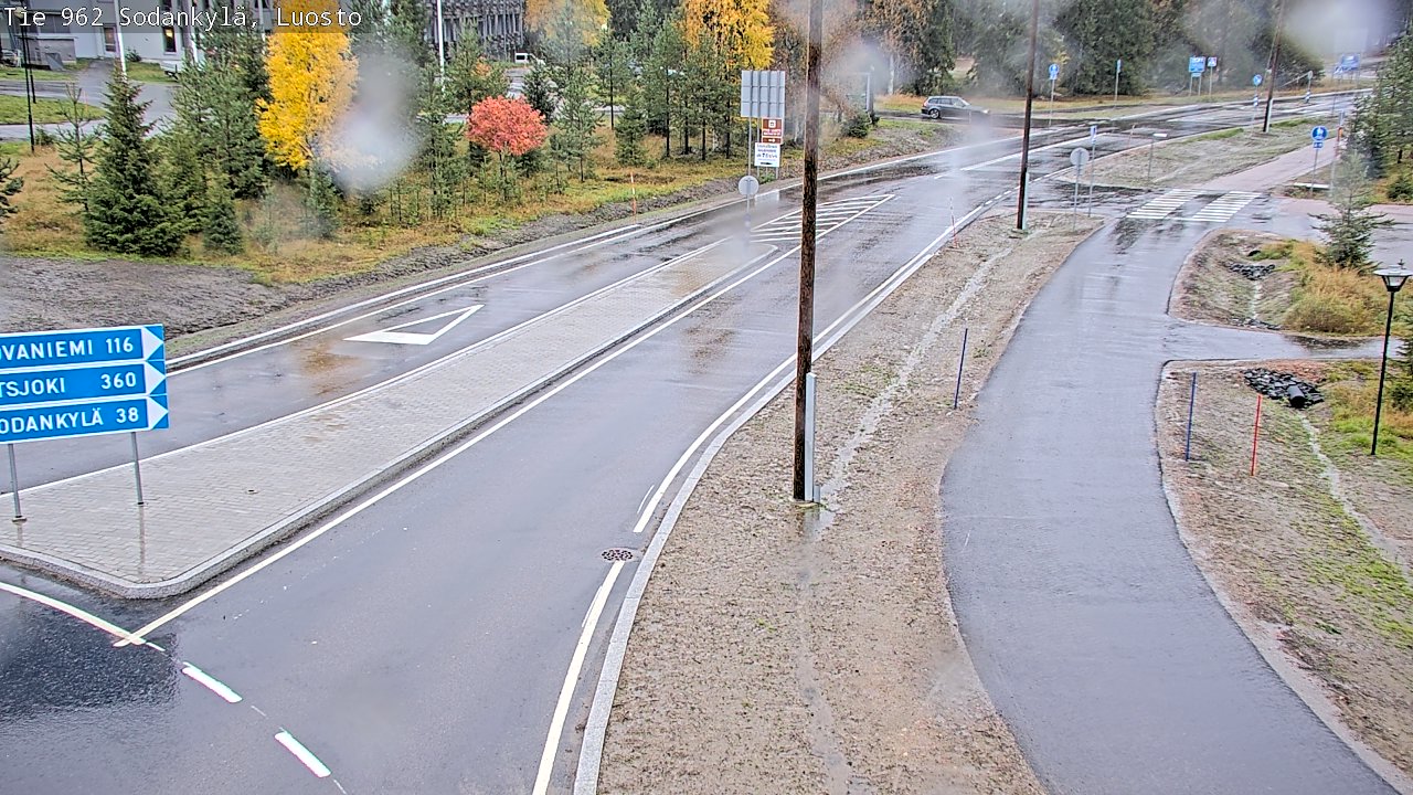 Weather Camera Image Road 962 Sodankylä, Luosto, Sodankylä, Lappi