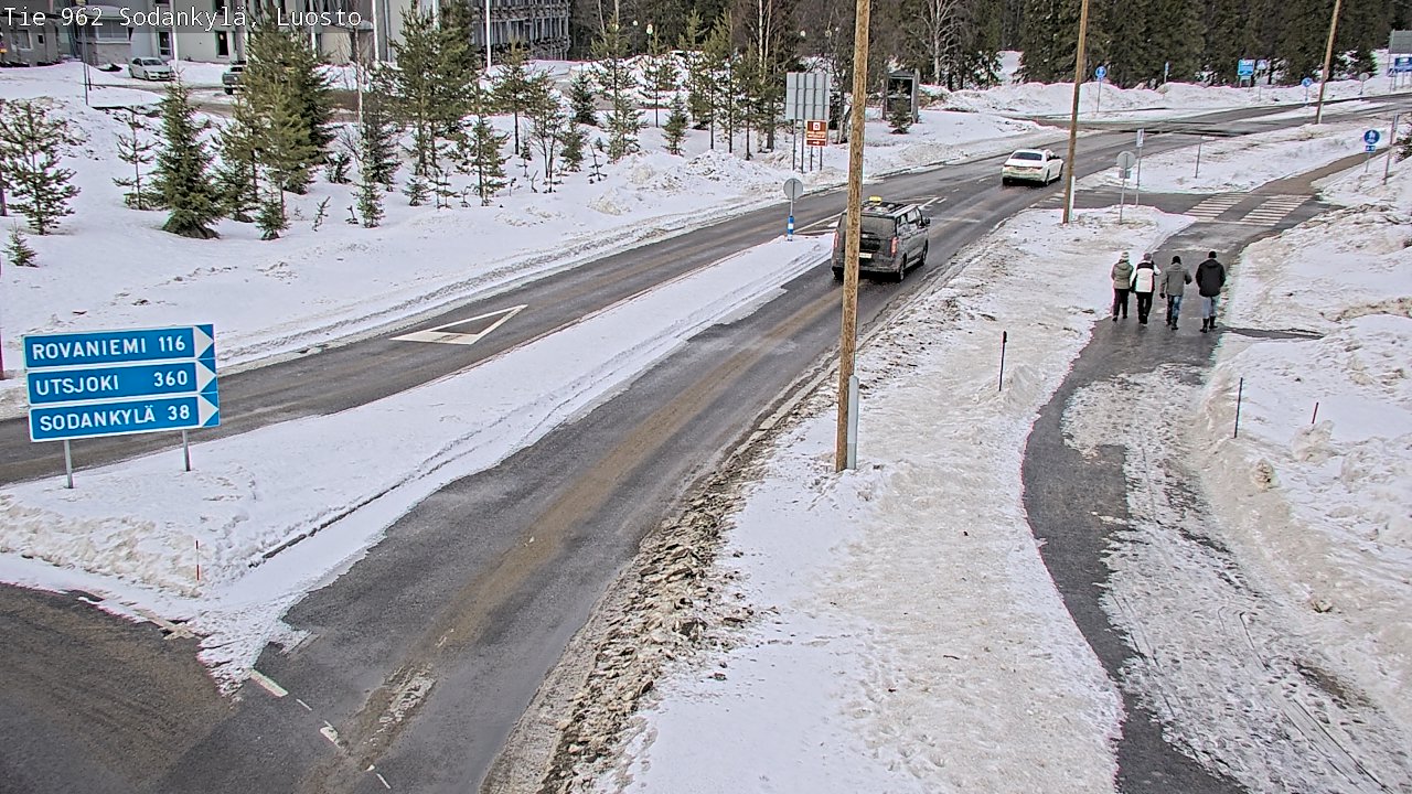 Weather Camera Image Väg 962 Sodankylä, Luosto, Sodankylä, Lappi