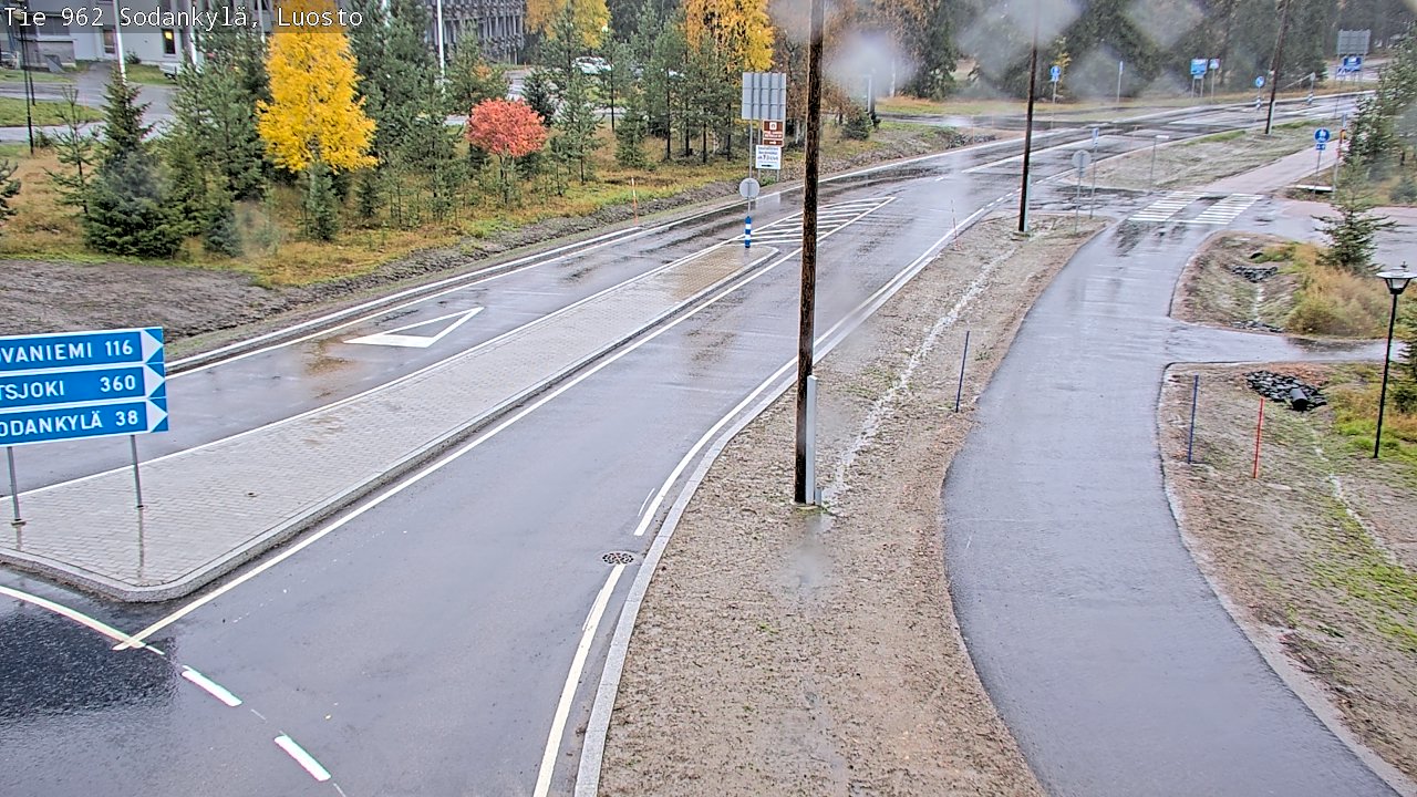 Weather Camera Image Road 962 Sodankylä, Luosto, Sodankylä, Lappi