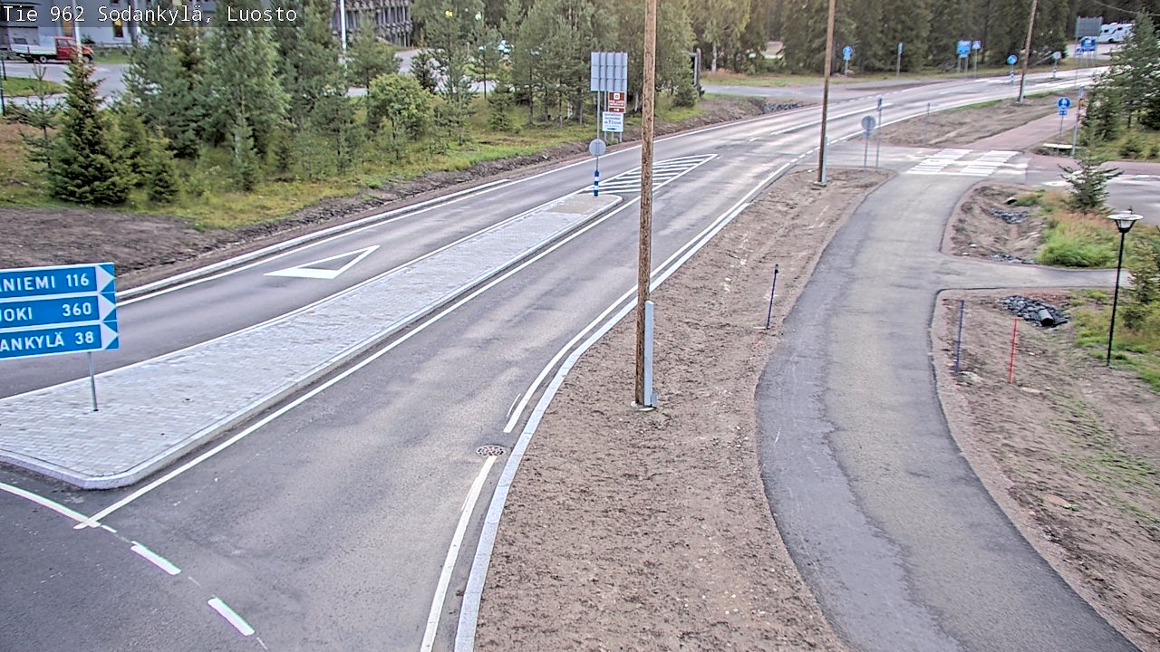 Kelikamerat Kuva Tie 962 Sodankylä, Luosto, Sodankylä, Lappi