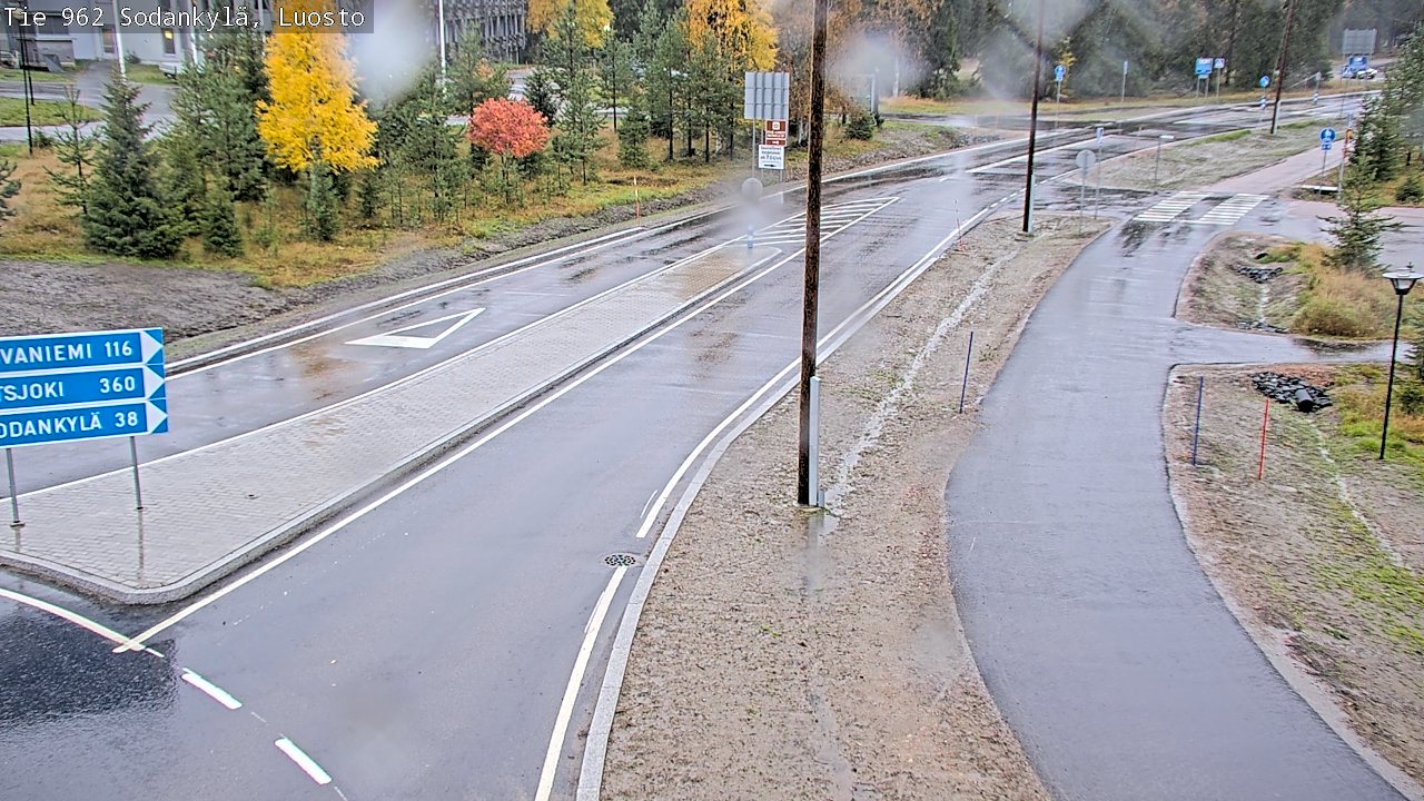 Weather Camera Image Road 962 Sodankylä, Luosto, Sodankylä, Lappi