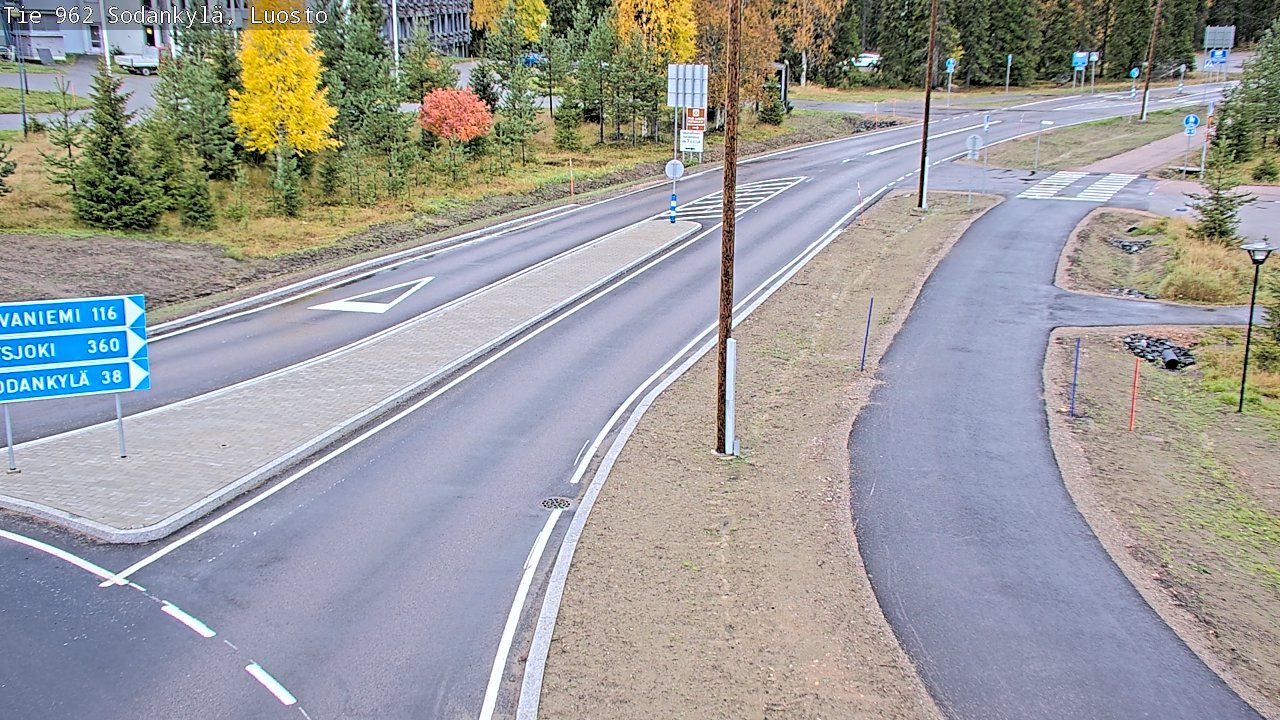 Kelikamerat Kuva Tie 962 Sodankylä, Luosto, Sodankylä, Lappi