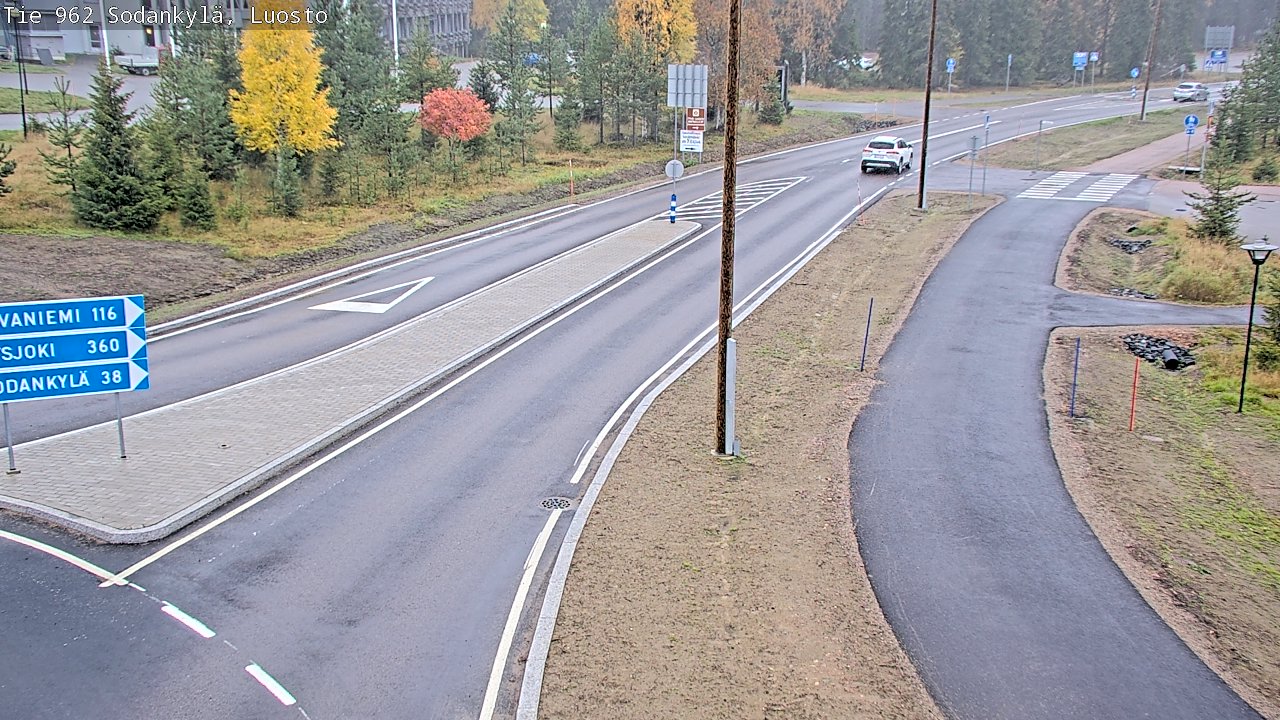 Kelikamerat Kuva Tie 962 Sodankylä, Luosto, Sodankylä, Lappi