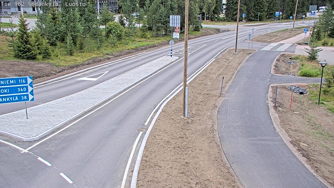 Kelikamerat Kuva Tie 962 Sodankylä, Luosto, Sodankylä, Lappi