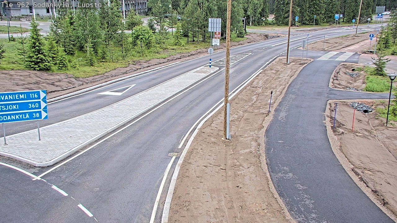 Kelikamerat Kuva Tie 962 Sodankylä, Luosto, Sodankylä, Lappi