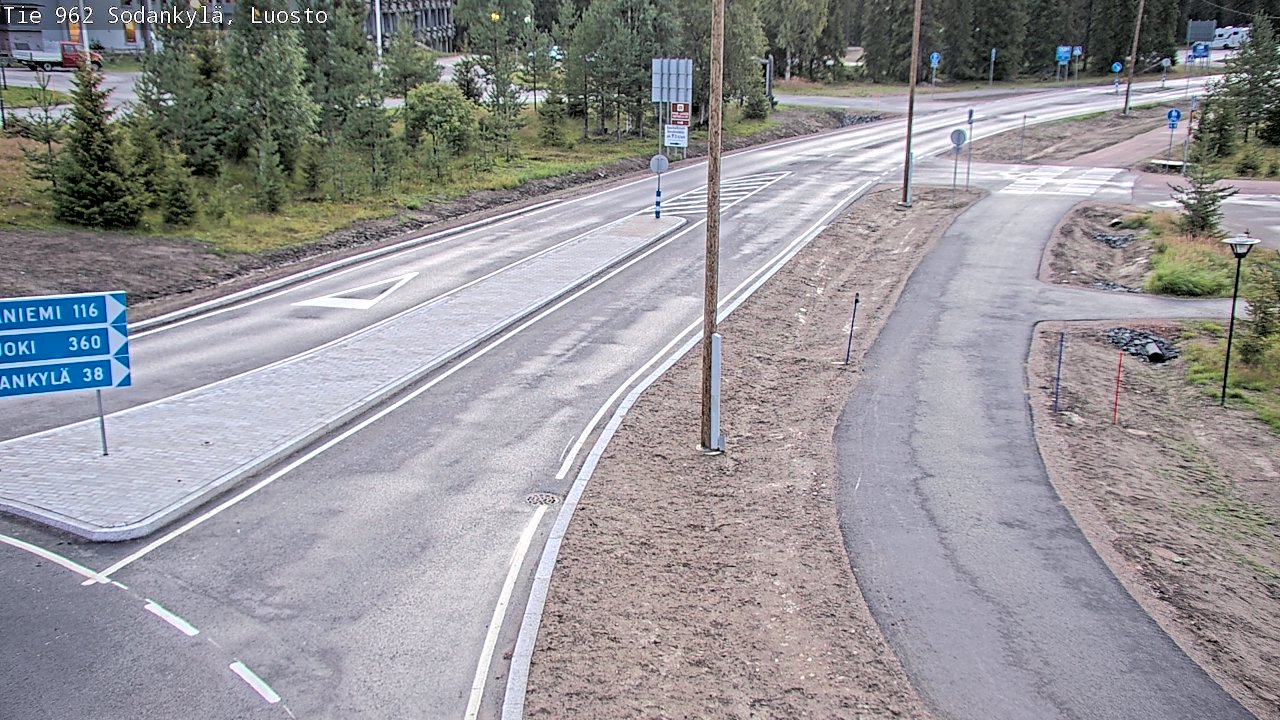 Kelikamerat Kuva Tie 962 Sodankylä, Luosto, Sodankylä, Lappi