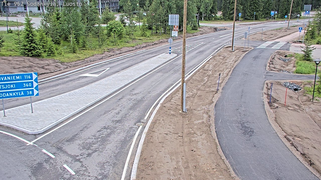 Kelikamerat Kuva Tie 962 Sodankylä, Luosto, Sodankylä, Lappi