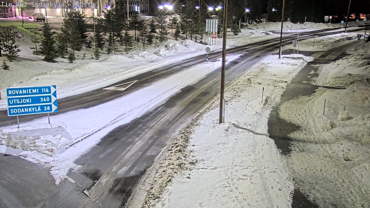 Kelikamerat Kuva Tie 962 Sodankylä, Luosto, Sodankylä, Lappi