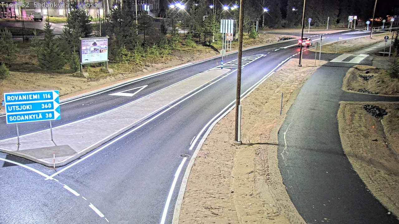 Kelikamerat Kuva Tie 962 Sodankylä, Luosto, Sodankylä, Lappi