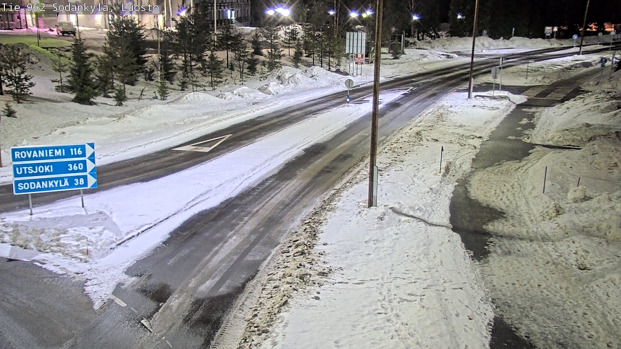 Kelikamerat Kuva Tie 962 Sodankylä, Luosto, Sodankylä, Lappi