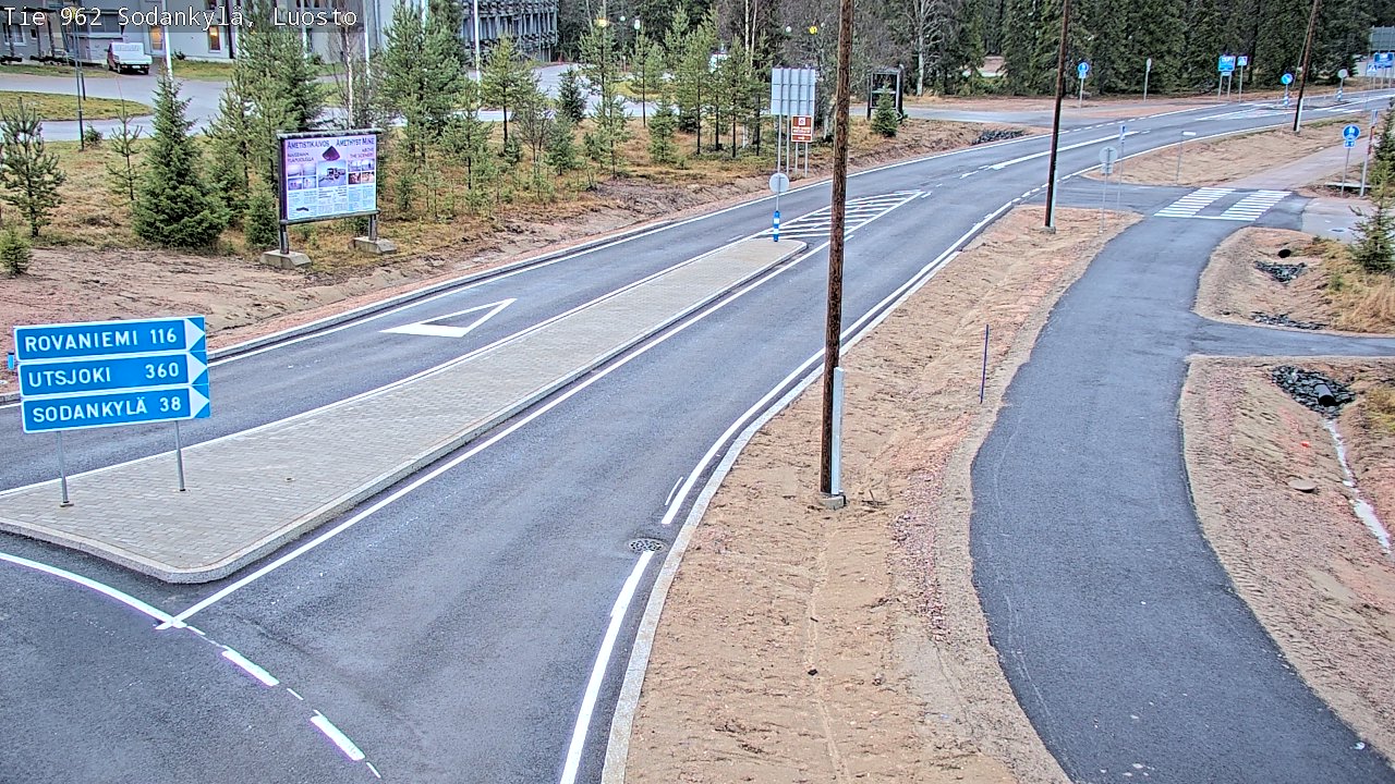 Kelikamerat Kuva Tie 962 Sodankylä, Luosto, Sodankylä, Lappi