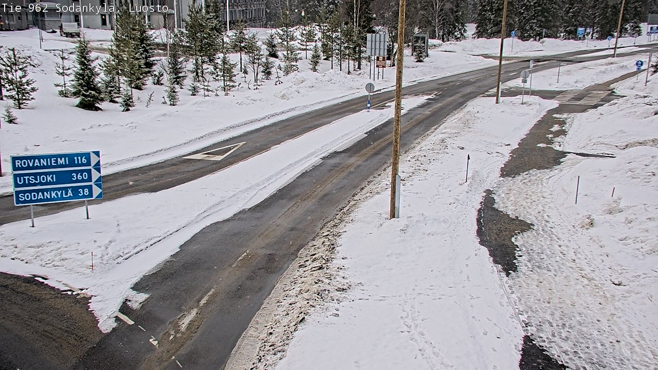 Kelikamerat Kuva Tie 962 Sodankylä, Luosto, Sodankylä, Lappi