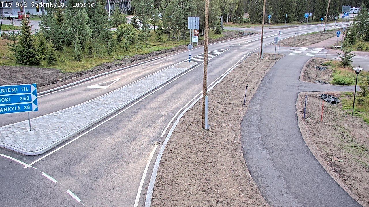 Kelikamerat Kuva Tie 962 Sodankylä, Luosto, Sodankylä, Lappi
