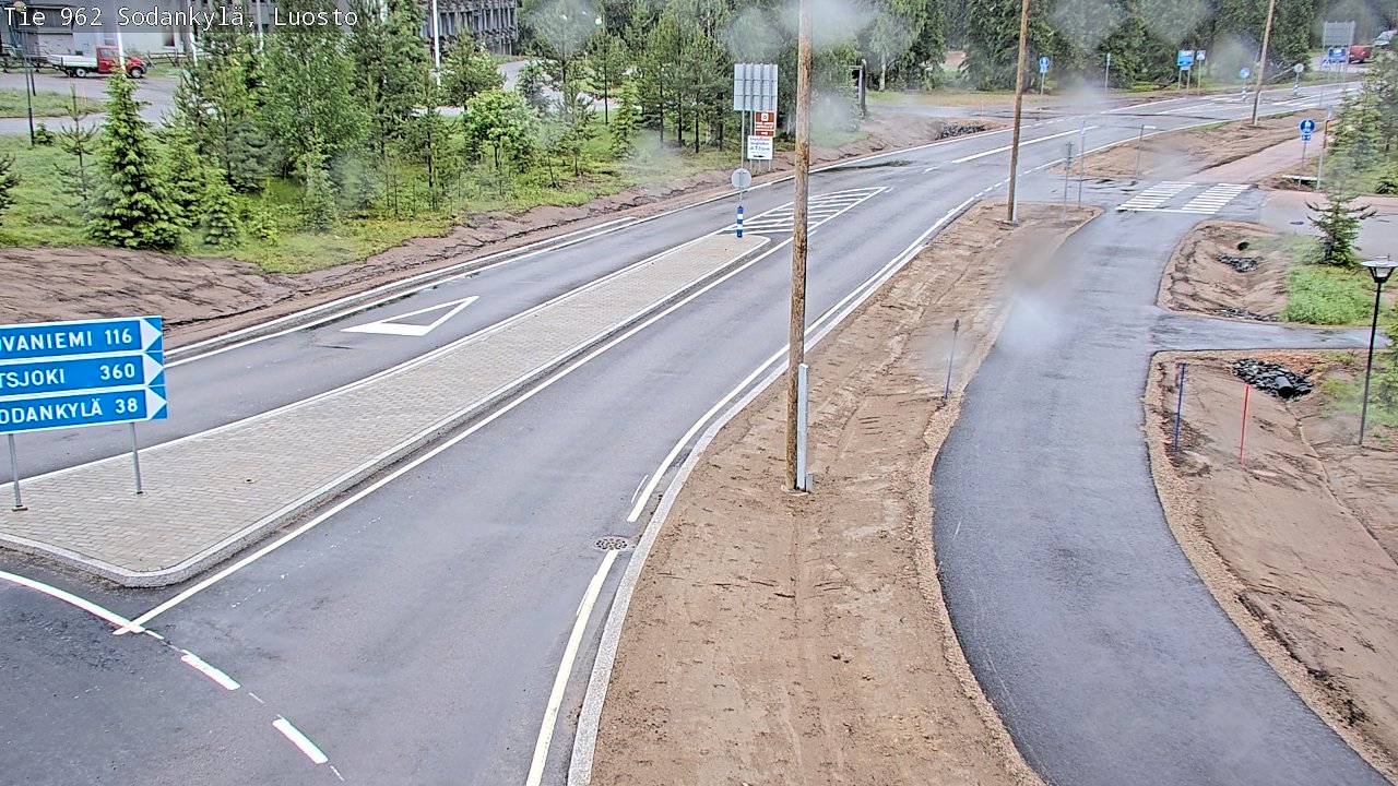 Kelikamerat Kuva Tie 962 Sodankylä, Luosto, Sodankylä, Lappi