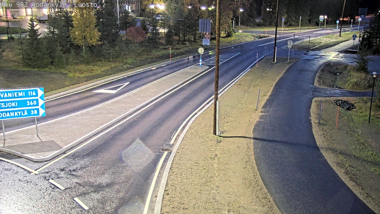 Kelikamerat Kuva Tie 962 Sodankylä, Luosto, Sodankylä, Lappi