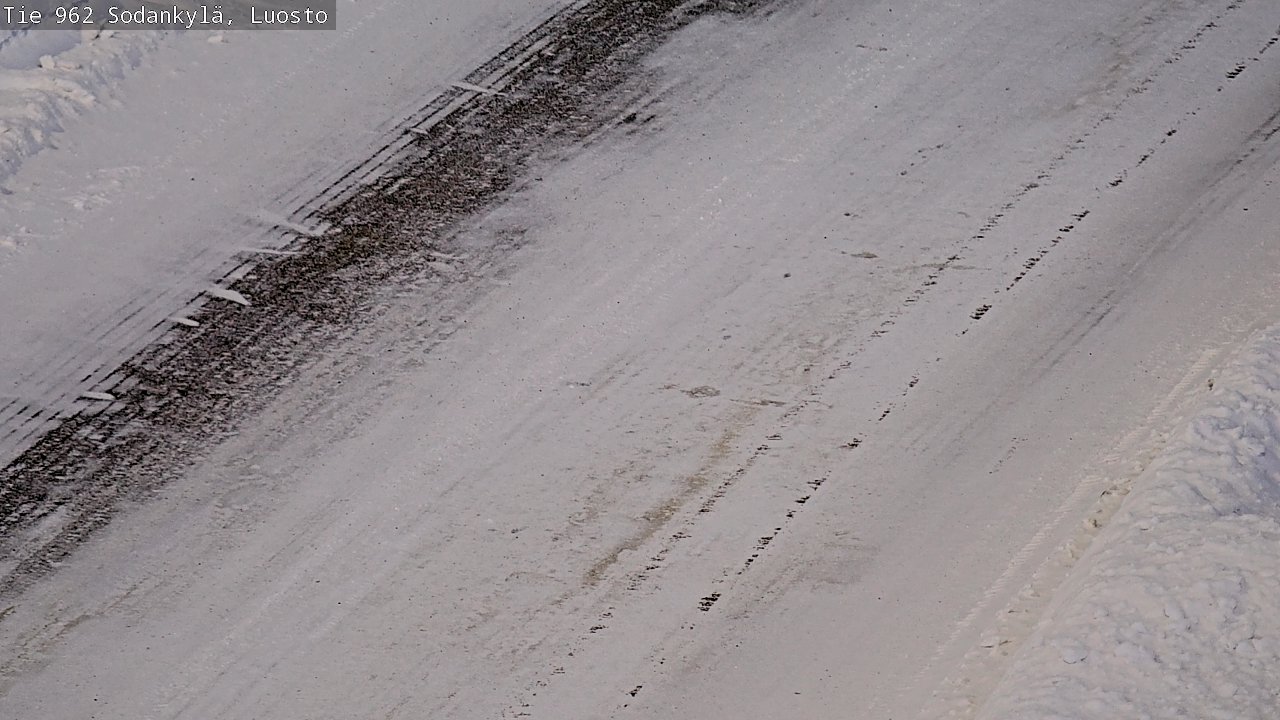Kelikamerat Kuva Tie 962 Sodankylä, Luosto, Sodankylä, Lappi