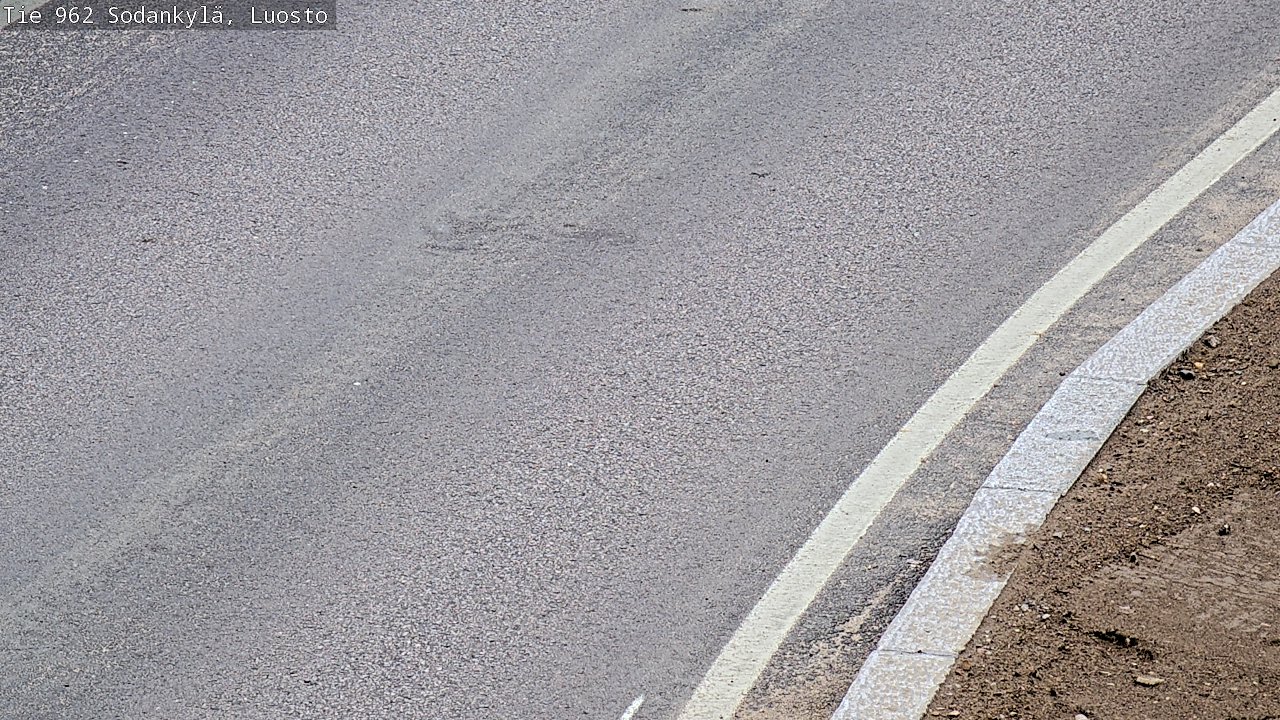 Weather Camera Image Road 962 Sodankylä, Luosto, Sodankylä, Lappi