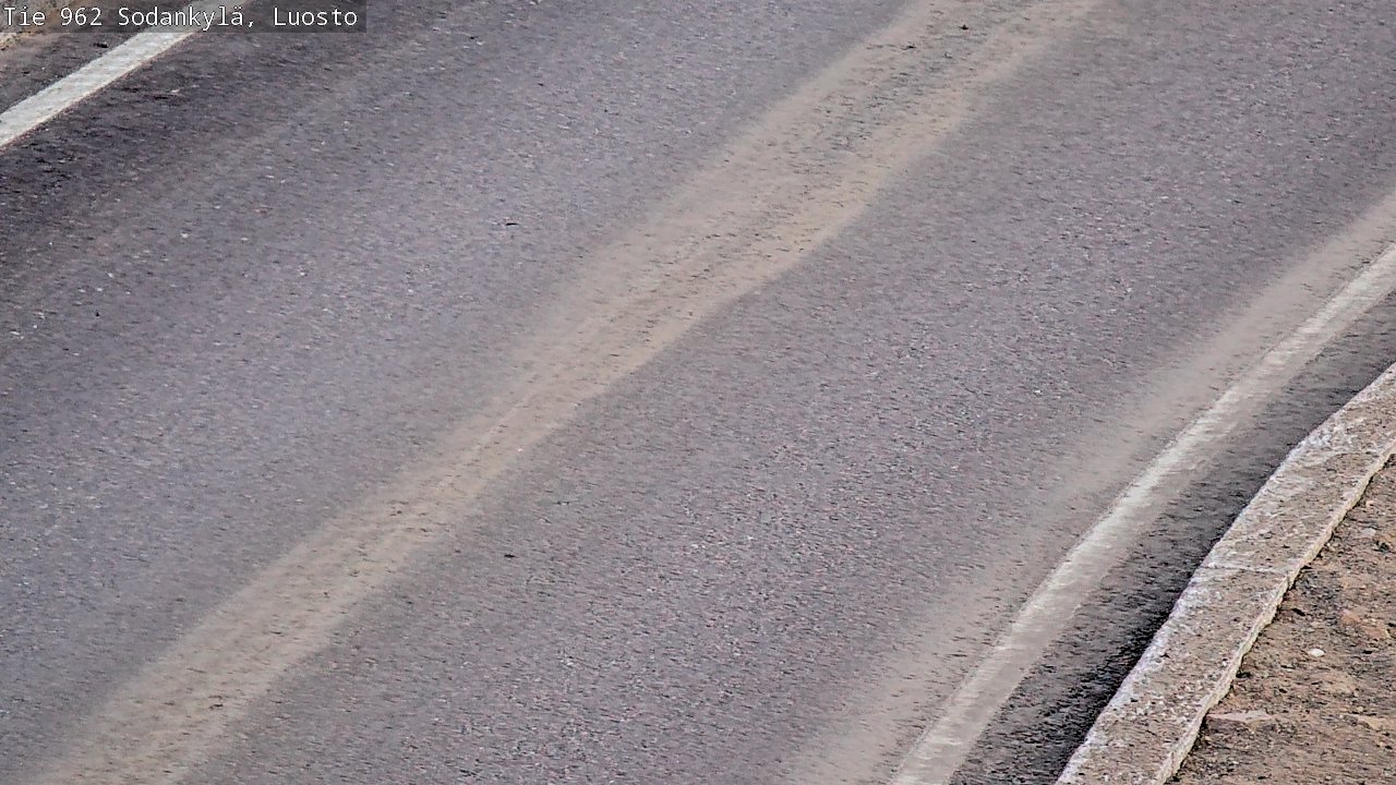Weather Camera Image Road 962 Sodankylä, Luosto, Sodankylä, Lappi