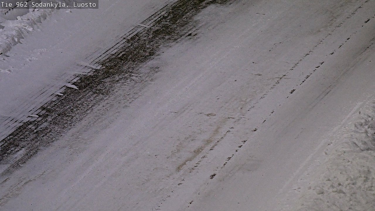 Kelikamerat Kuva Tie 962 Sodankylä, Luosto, Sodankylä, Lappi