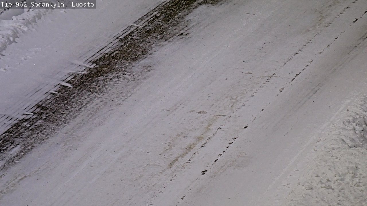 Kelikamerat Kuva Tie 962 Sodankylä, Luosto, Sodankylä, Lappi