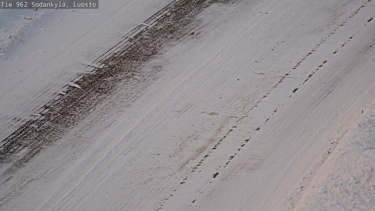 Kelikamerat Kuva Tie 962 Sodankylä, Luosto, Sodankylä, Lappi