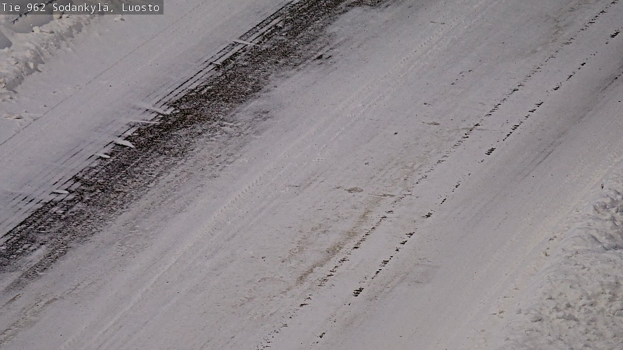 Kelikamerat Kuva Tie 962 Sodankylä, Luosto, Sodankylä, Lappi