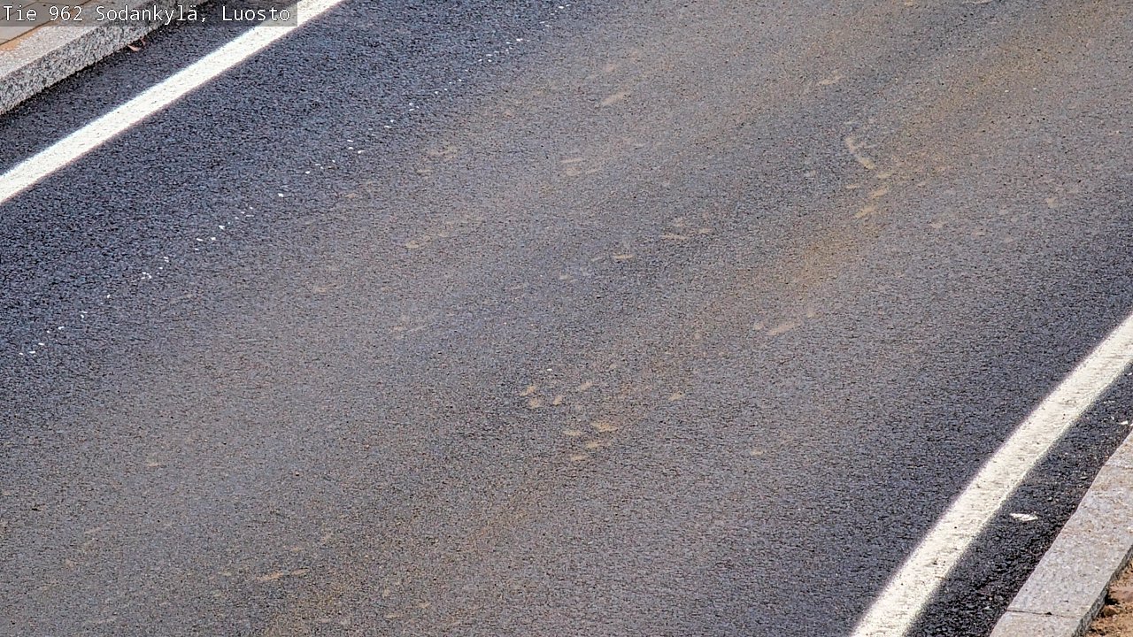 Weather Camera Image Road 962 Sodankylä, Luosto, Sodankylä, Lappi