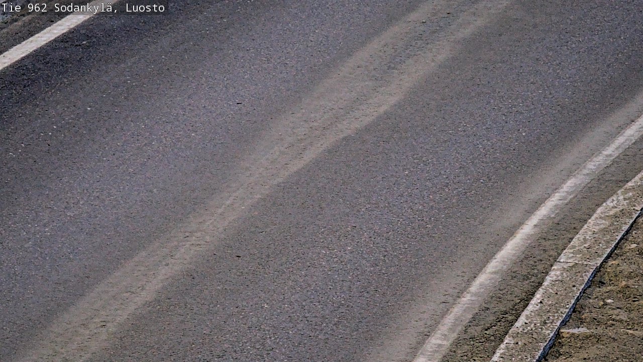 Weather Camera Image Väg 962 Sodankylä, Luosto, Sodankylä, Lappi