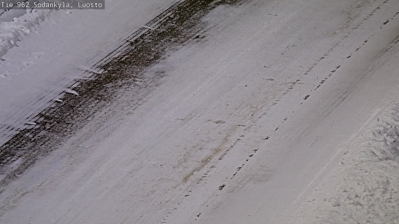 Kelikamerat Kuva Tie 962 Sodankylä, Luosto, Sodankylä, Lappi