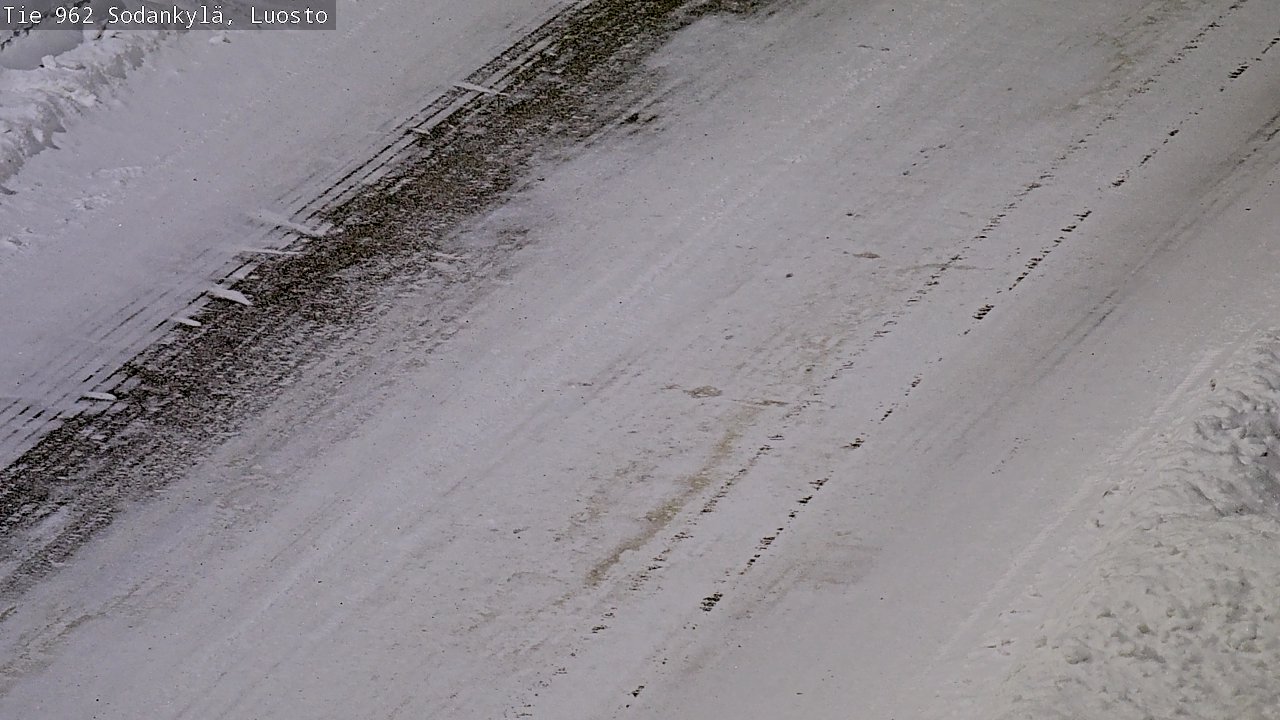 Kelikamerat Kuva Tie 962 Sodankylä, Luosto, Sodankylä, Lappi