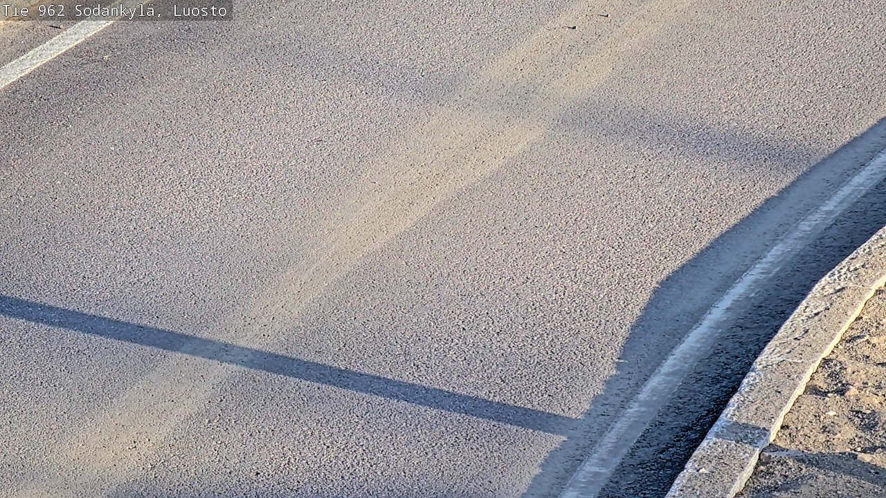 Weather Camera Image Road 962 Sodankylä, Luosto, Sodankylä, Lappi