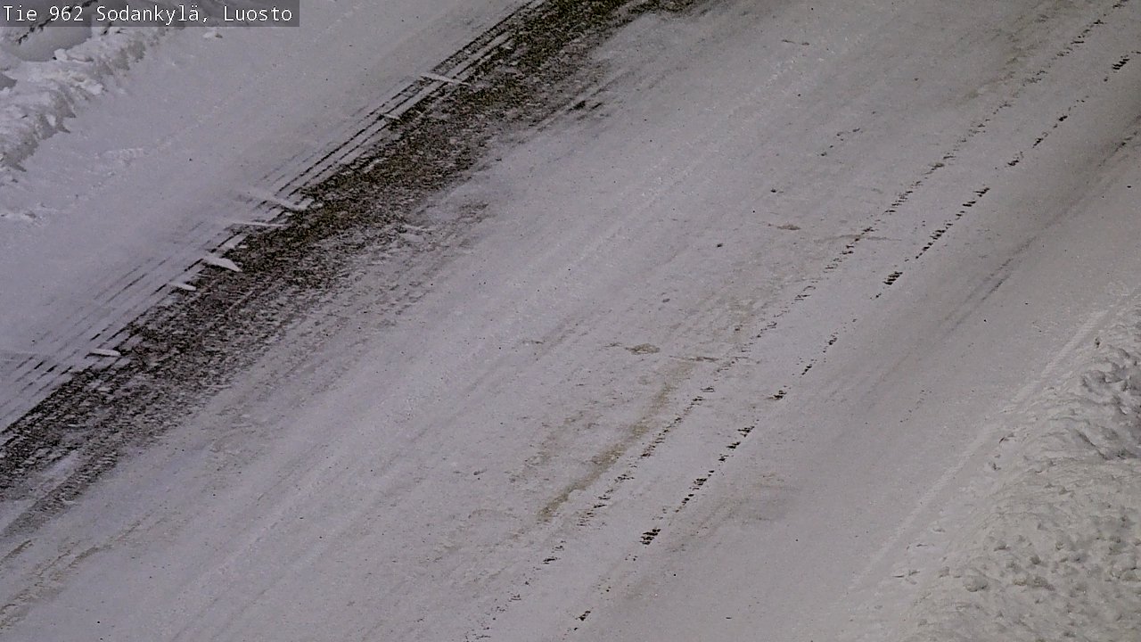 Kelikamerat Kuva Tie 962 Sodankylä, Luosto, Sodankylä, Lappi