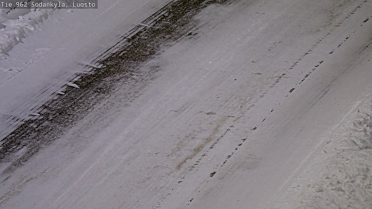 Kelikamerat Kuva Tie 962 Sodankylä, Luosto, Sodankylä, Lappi