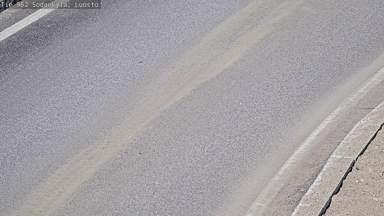 Weather Camera Image Väg 962 Sodankylä, Luosto, Sodankylä, Lappi