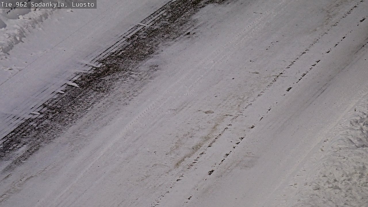 Kelikamerat Kuva Tie 962 Sodankylä, Luosto, Sodankylä, Lappi