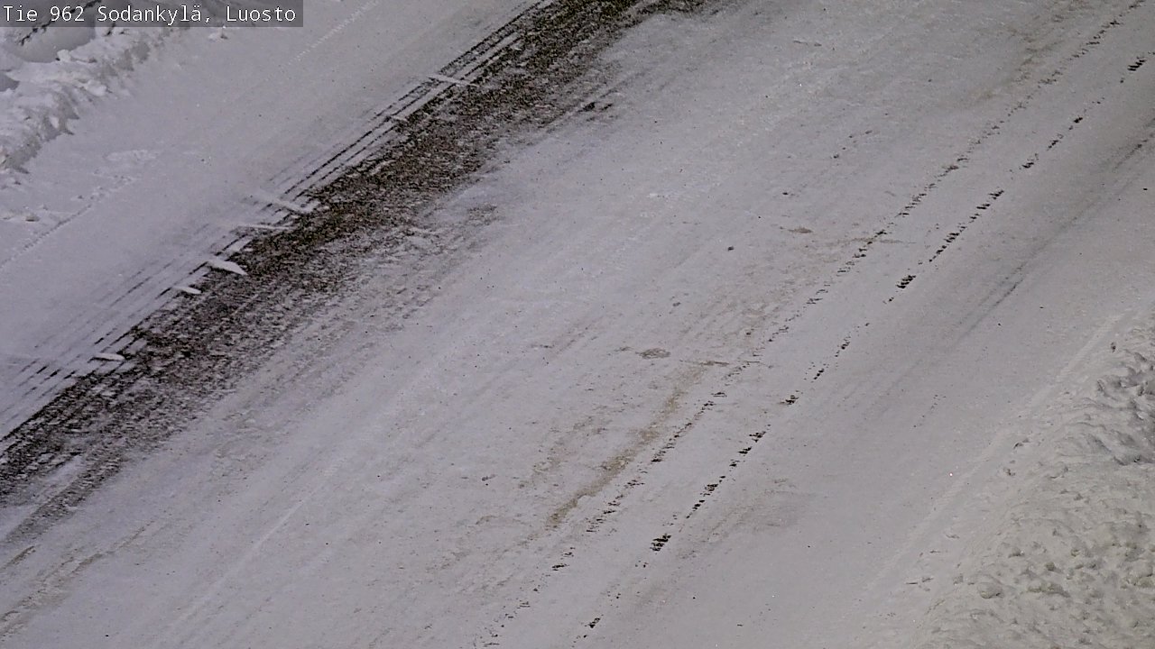 Kelikamerat Kuva Tie 962 Sodankylä, Luosto, Sodankylä, Lappi